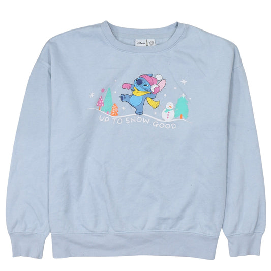 Womens UK Size M Primark Blue Pullover Sweatshirt