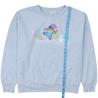 Womens UK Size M Primark Blue Pullover Sweatshirt