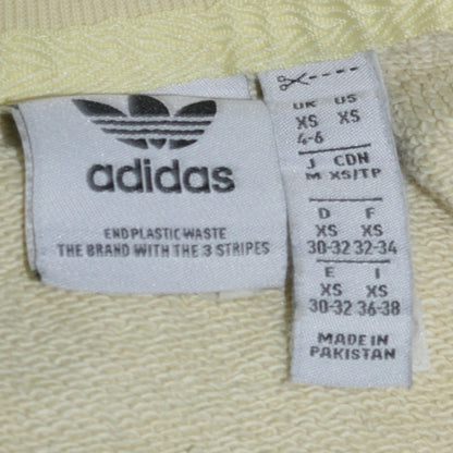 Mens UK Size XS adidas Beige Pullover Sweatshirt