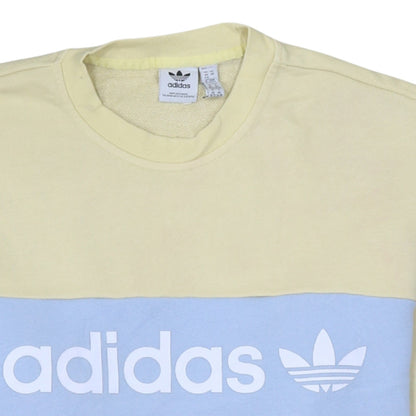 Mens UK Size XS adidas Beige Pullover Sweatshirt