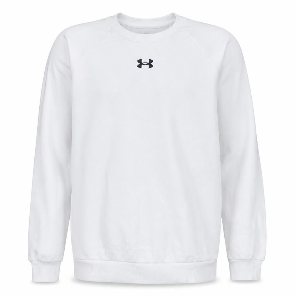 Mens UK Size S Under armour White Pullover Sweatshirt
