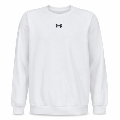 Mens UK Size S Under armour White Pullover Sweatshirt