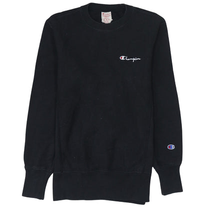 Mens UK Size S Champion Black Pullover Sweatshirt