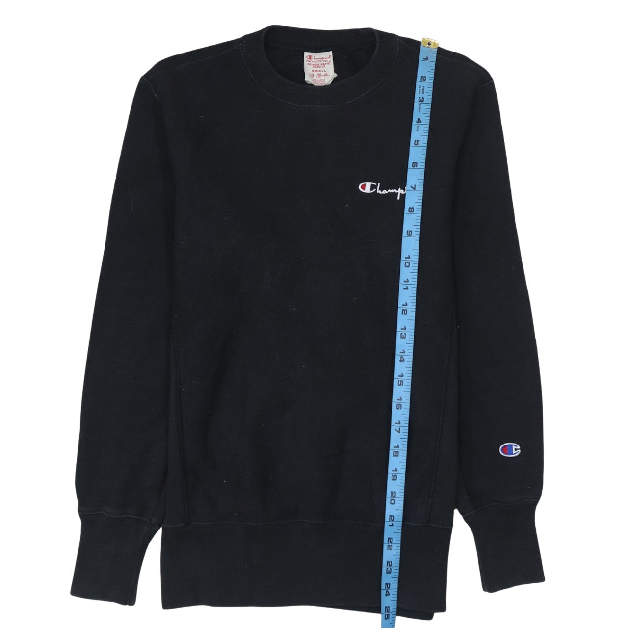 Mens UK Size S Champion Black Pullover Sweatshirt