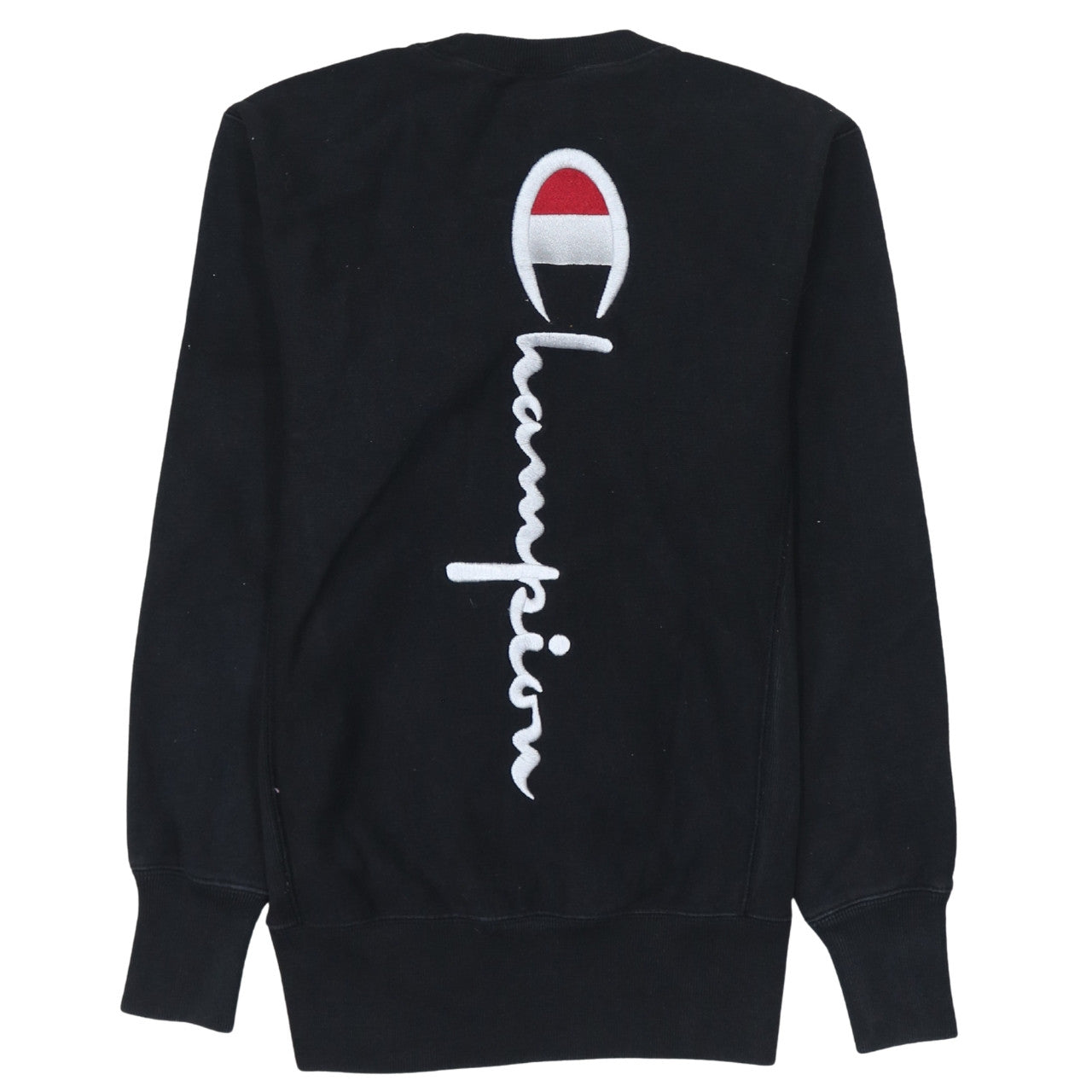 Mens UK Size S Champion Black Pullover Sweatshirt