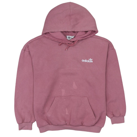 Womens UK Size 8 adidas Pink Pullover Hoodie