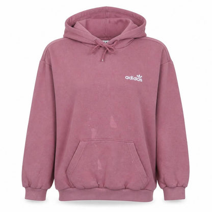 Womens UK Size 8 adidas Pink Pullover Hoodie