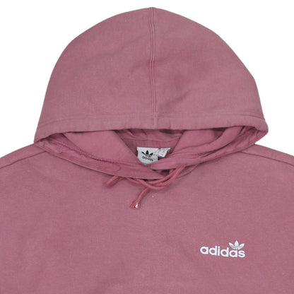 Womens UK Size 8 adidas Pink Pullover Hoodie