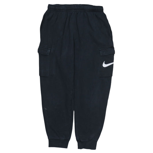 Mens UK Size L Nike Relaxed Fit Jogger Black Trousers