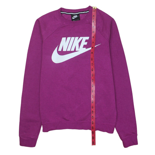 Womens UK Size XS Nike Purple Pullover Sweatshirt