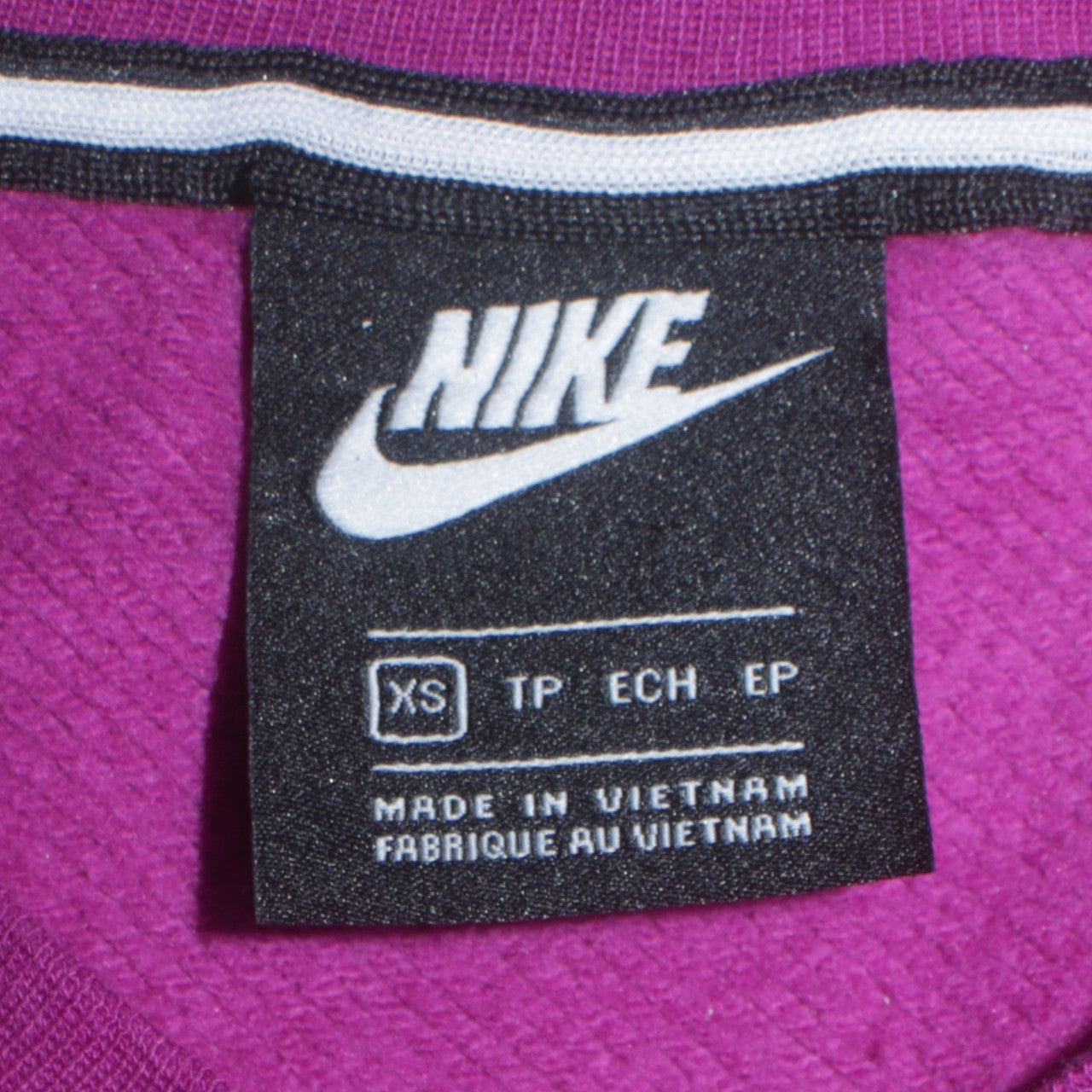 Womens UK Size XS Nike Purple Pullover Sweatshirt