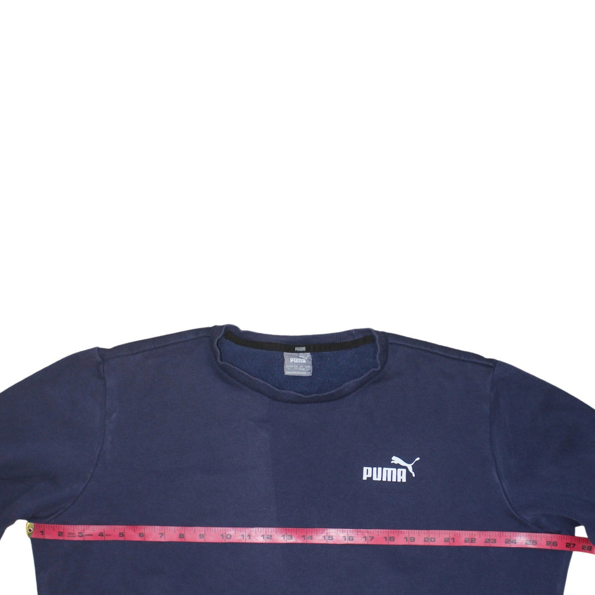 Mens UK Size XL PUMA Blue Pullover Sweatshirt