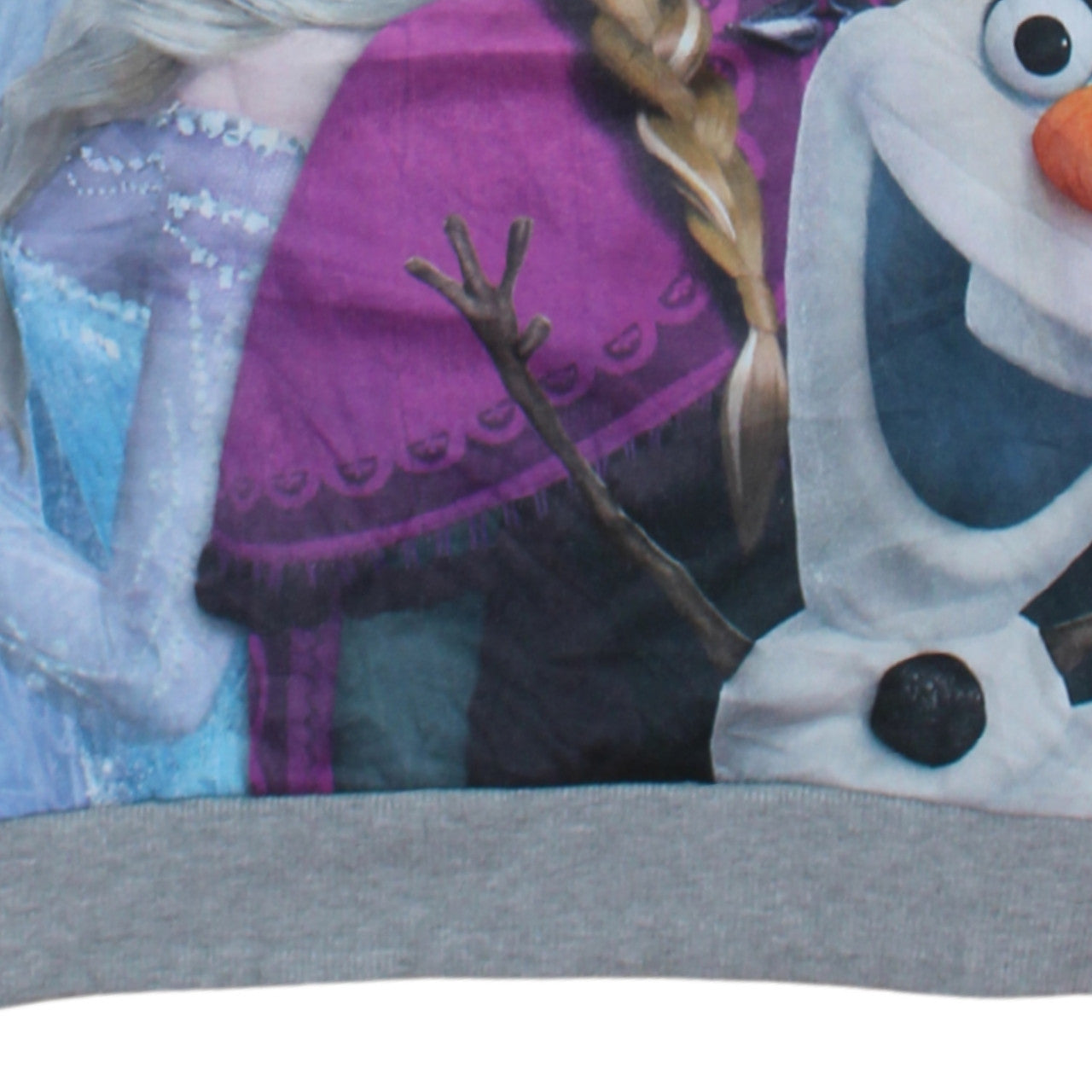 Womens UK Size 14 Disney Grey Pullover Sweatshirt