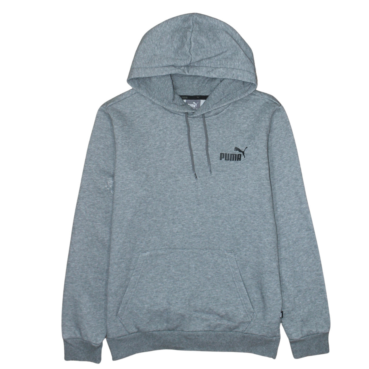 Mens UK Size S PUMA Grey Pullover Hoodie