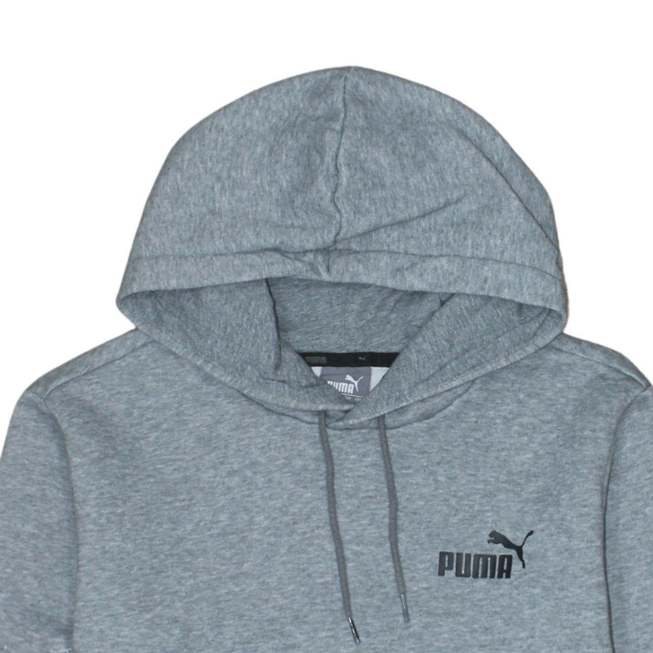 Mens UK Size S PUMA Grey Pullover Hoodie