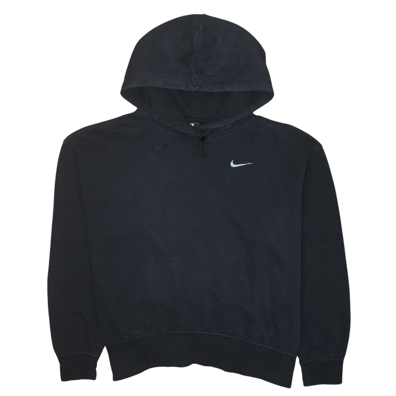 Womens UK Size M Nike Black Pullover Hoodie