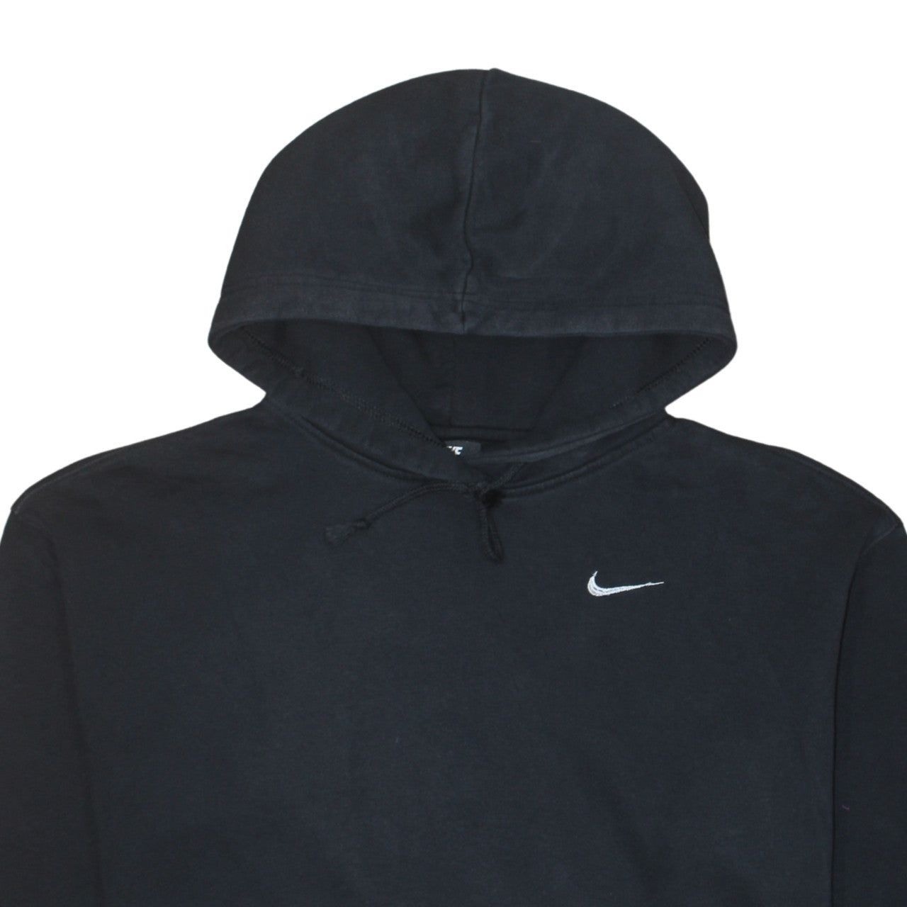 Womens UK Size M Nike Black Pullover Hoodie