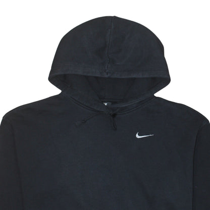 Womens UK Size M Nike Black Pullover Hoodie