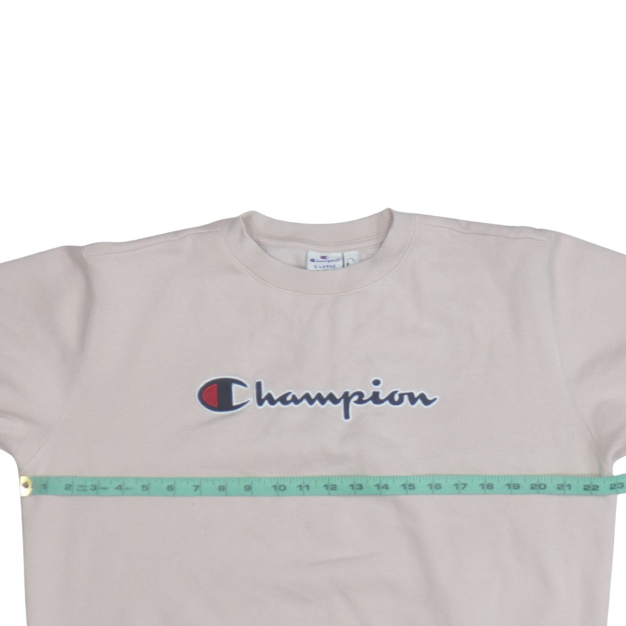 Womens UK Size XL Champion Beige Pullover Sweatshirt
