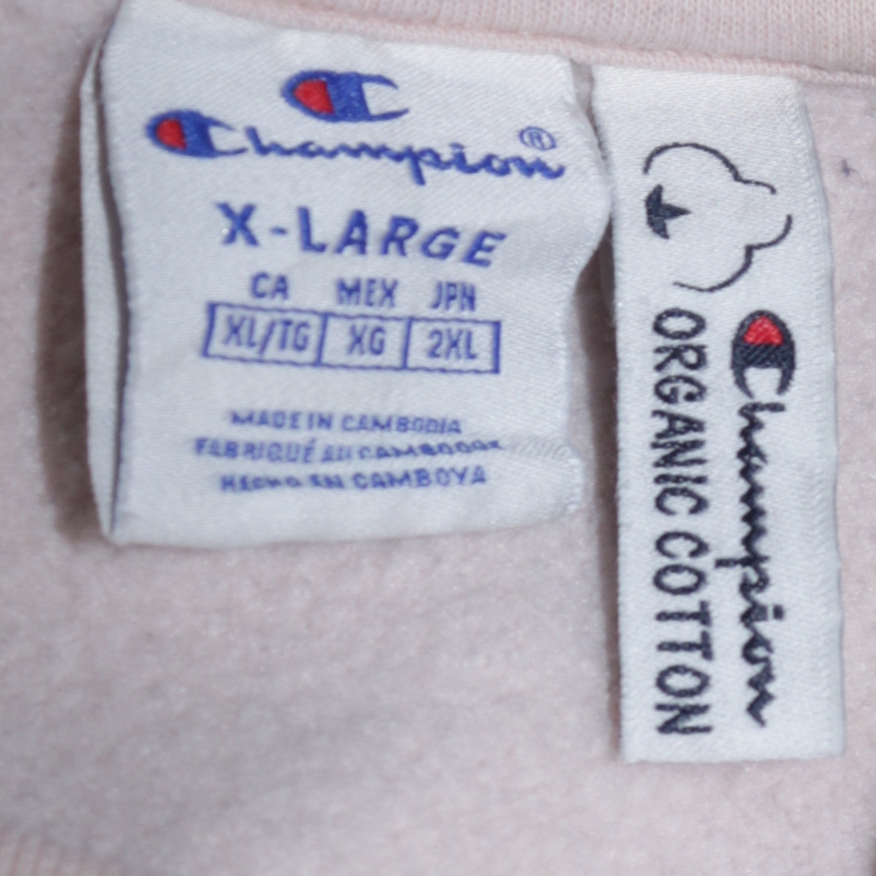 Womens UK Size XL Champion Beige Pullover Sweatshirt