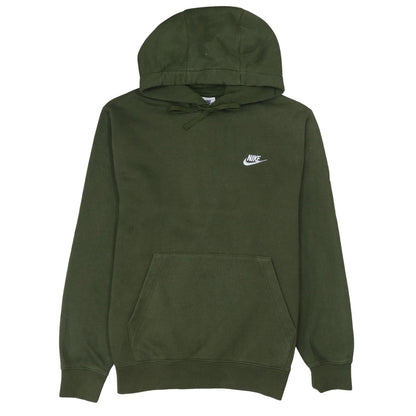 Mens UK Size S Nike Green Pullover Hoodie