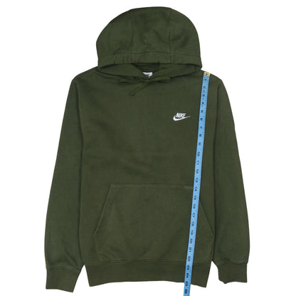 Mens UK Size S Nike Green Pullover Hoodie