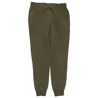 Mens UK Size S PUMA Regular Fit Jogger Green Trousers