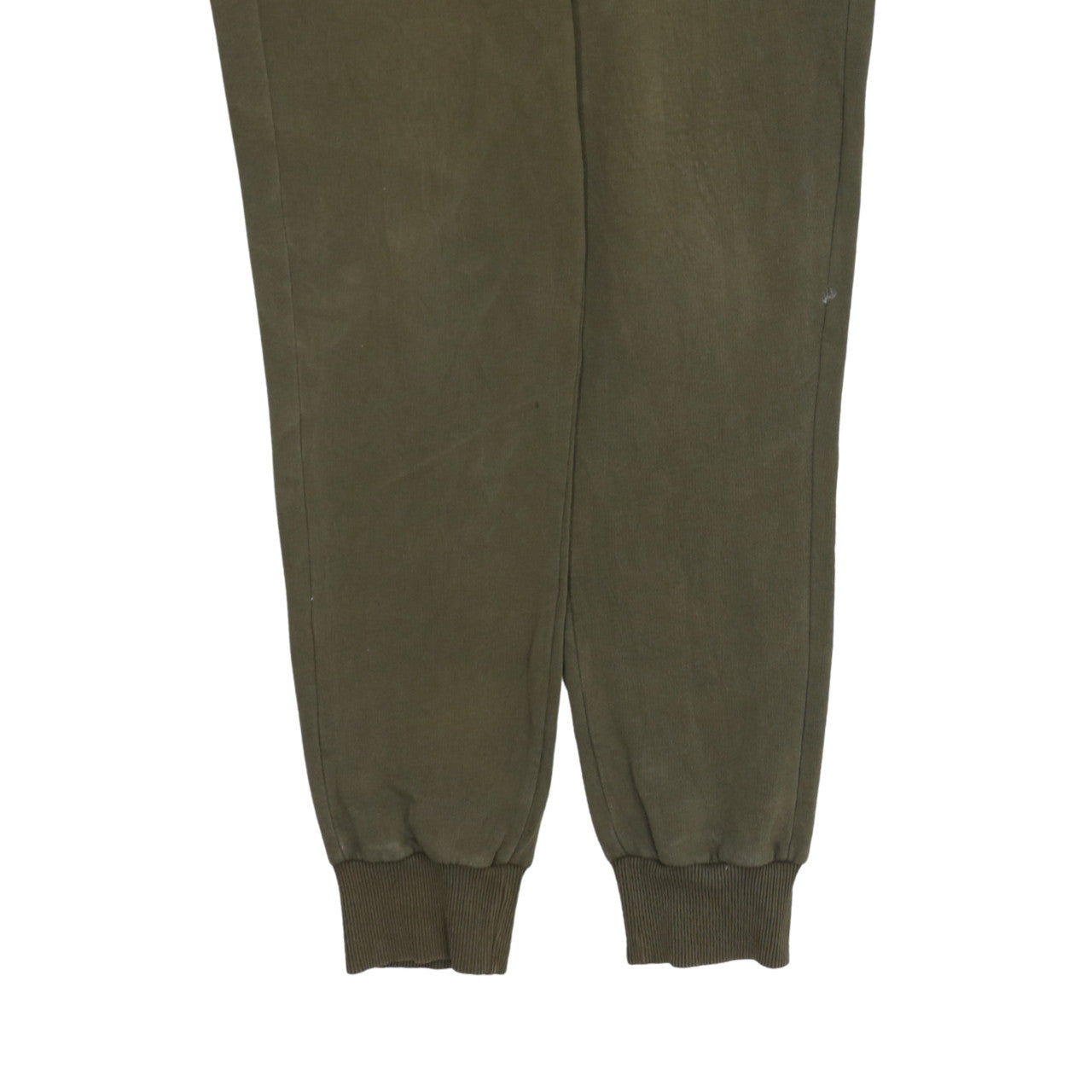 Mens UK Size S PUMA Regular Fit Jogger Green Trousers