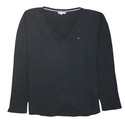 Mens UK Size XL Tommy Hilfiger Black Pullover Jumper