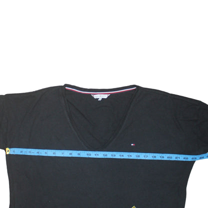 Mens UK Size XL Tommy Hilfiger Black Pullover Jumper