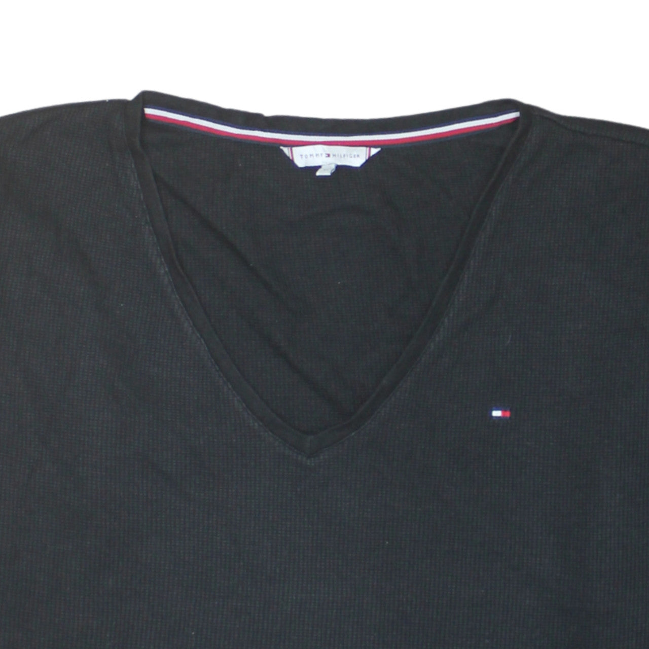 Mens UK Size XL Tommy Hilfiger Black Pullover Jumper
