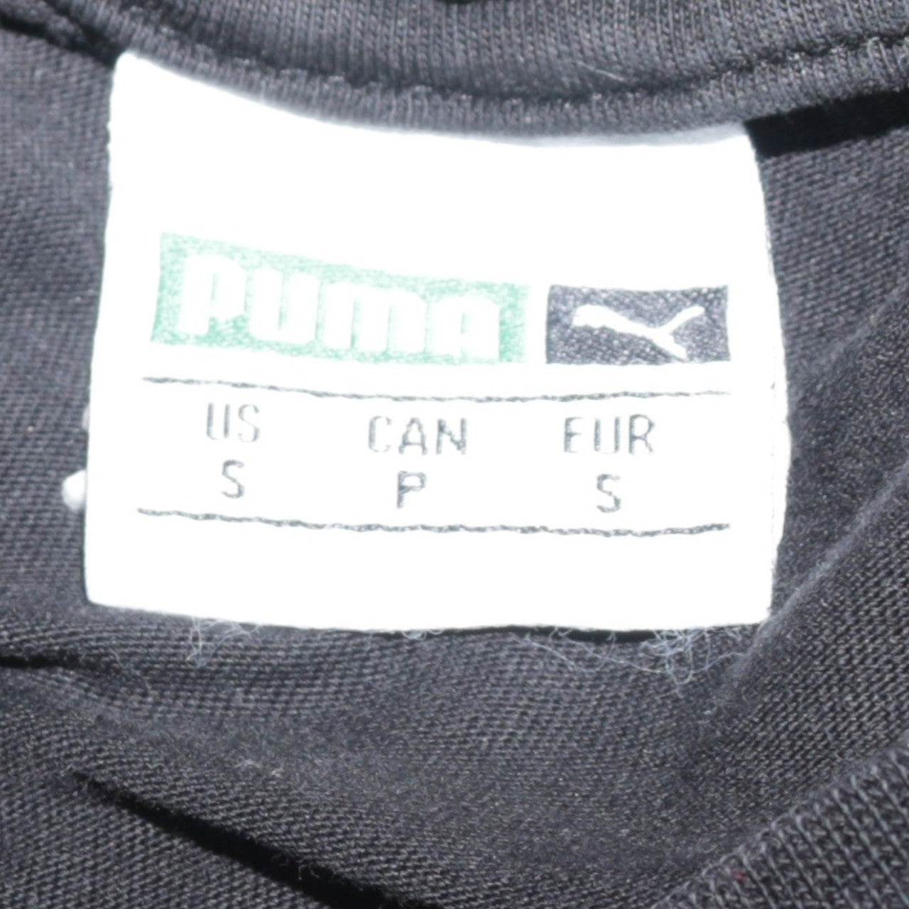 Mens UK Size S PUMA Black  T-Shirt