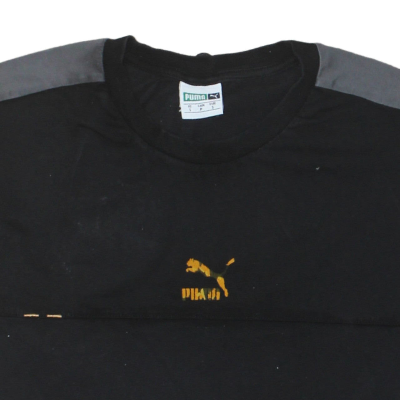 Mens UK Size S PUMA Black  T-Shirt