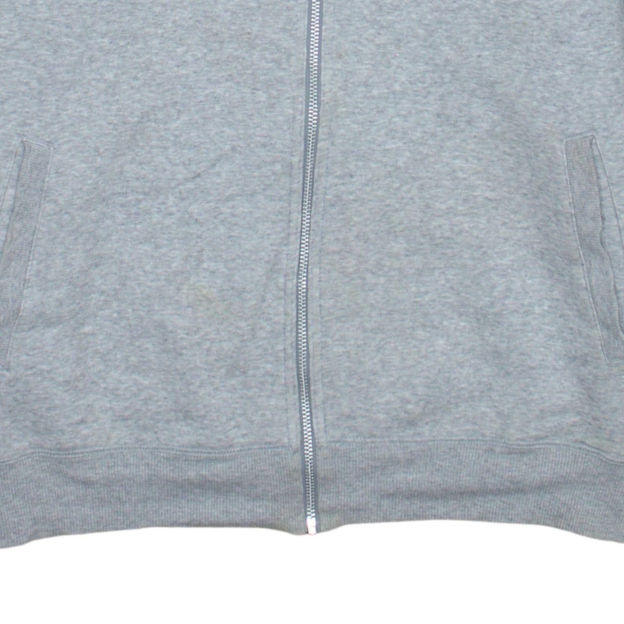 Mens UK Size XL adidas Grey Full Zip Sweatshirt