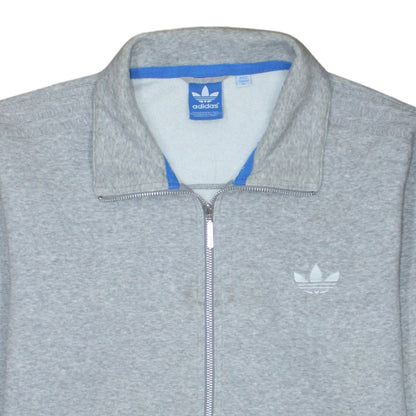 Mens UK Size XL adidas Grey Full Zip Sweatshirt