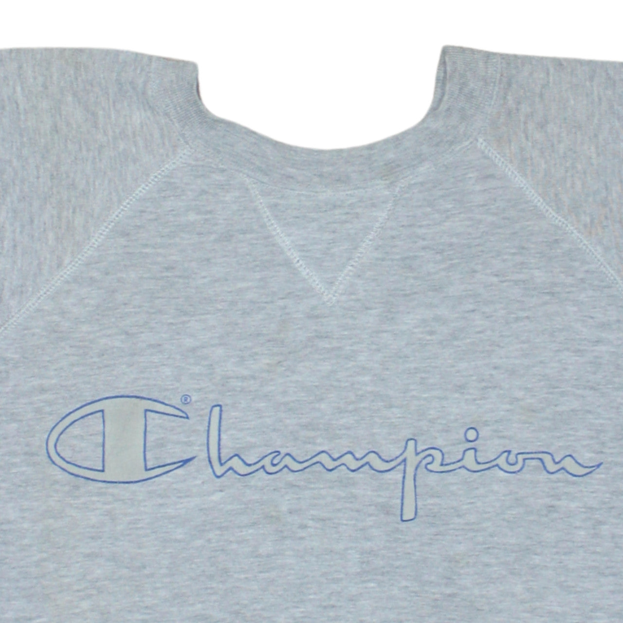 Mens UK Size M Champion Grey Pullover Sweatshirt