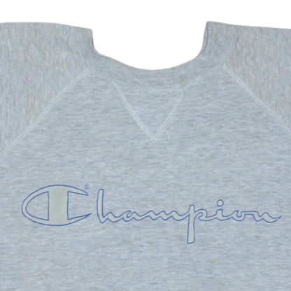 Mens UK Size M Champion Grey Pullover Sweatshirt