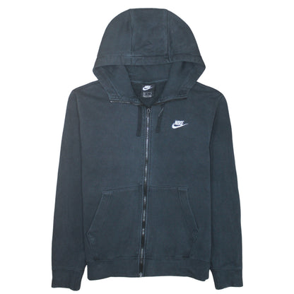 Mens UK Size M Nike Black Full Zip Hoodie