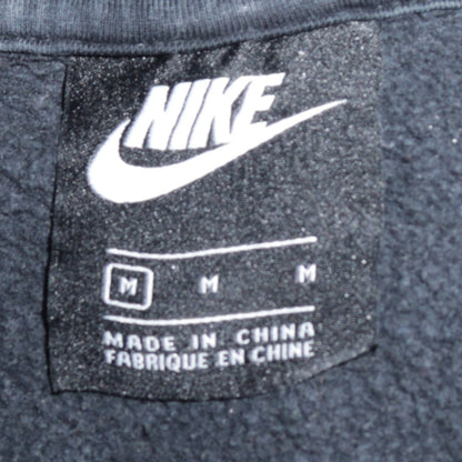 Mens UK Size M Nike Black Full Zip Hoodie