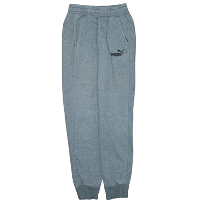 Mens UK Size S PUMA Regular Fit Jogger Grey Trousers