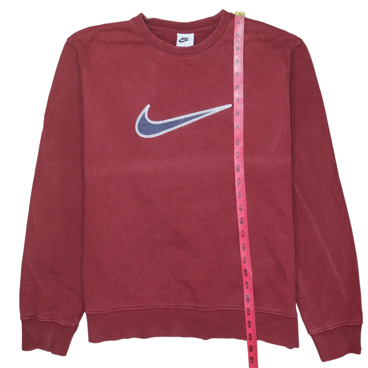 Mens UK Size M Nike Red Pullover Sweatshirt