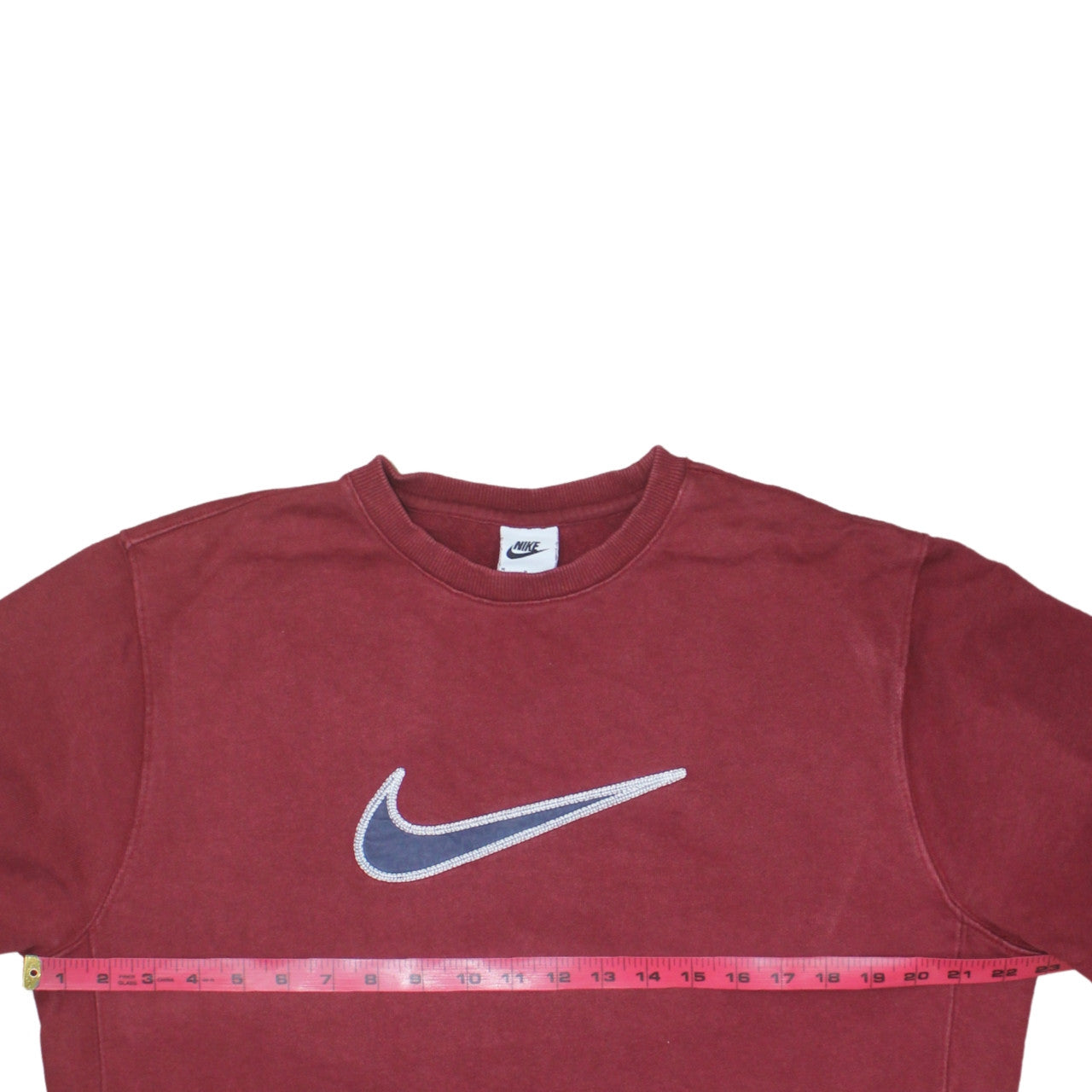 Mens UK Size M Nike Red Pullover Sweatshirt