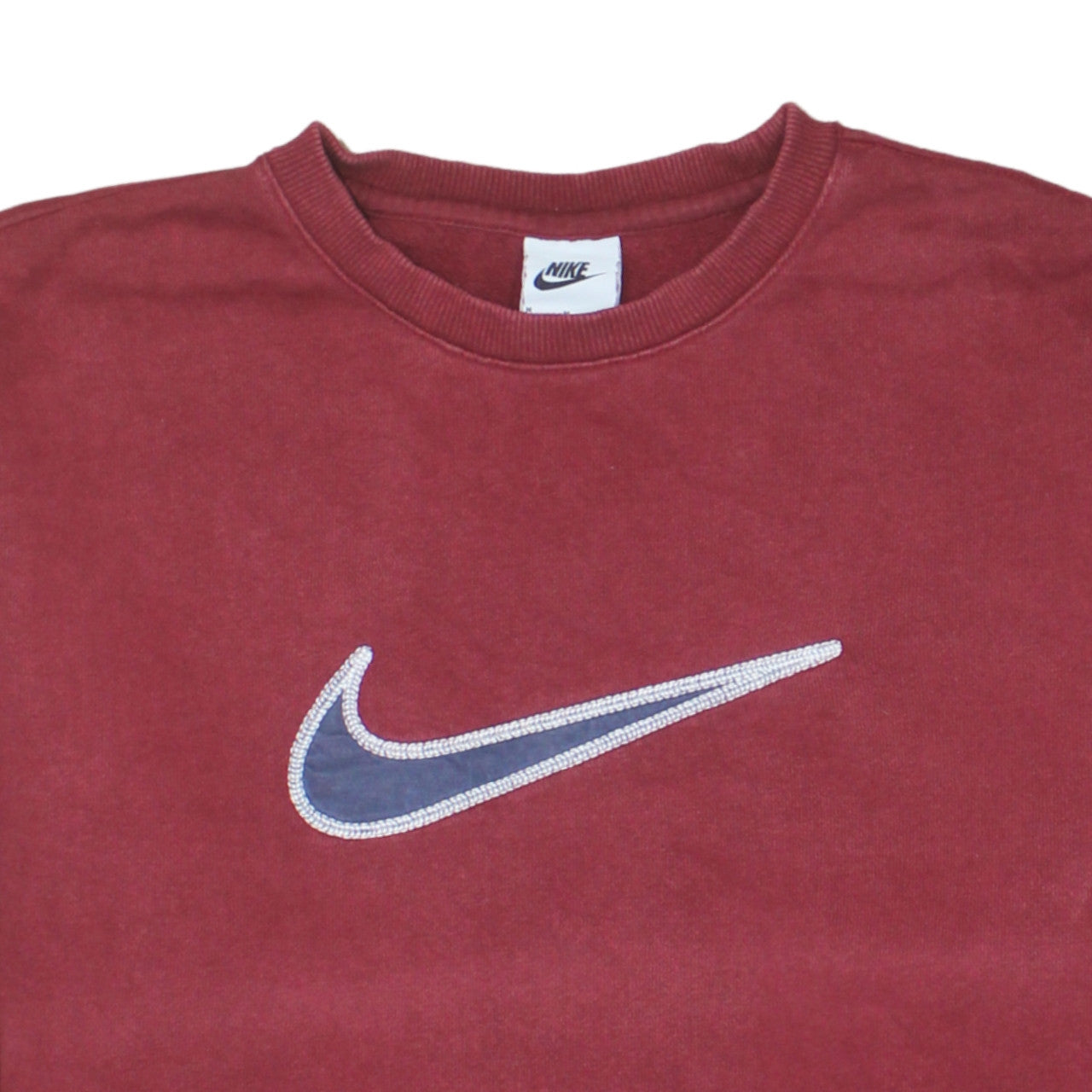 Mens UK Size M Nike Red Pullover Sweatshirt