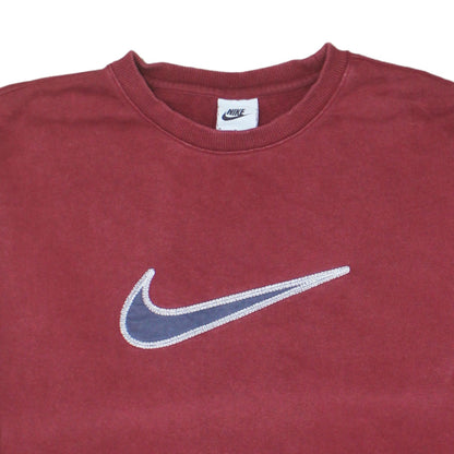Mens UK Size M Nike Red Pullover Sweatshirt