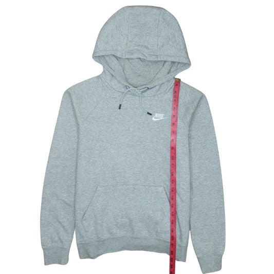 Womens UK Size XS Nike Grey Pullover Hoodie