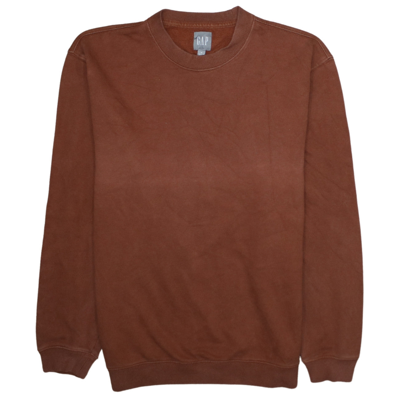 Mens UK Size M Gap Brown Pullover Sweatshirt