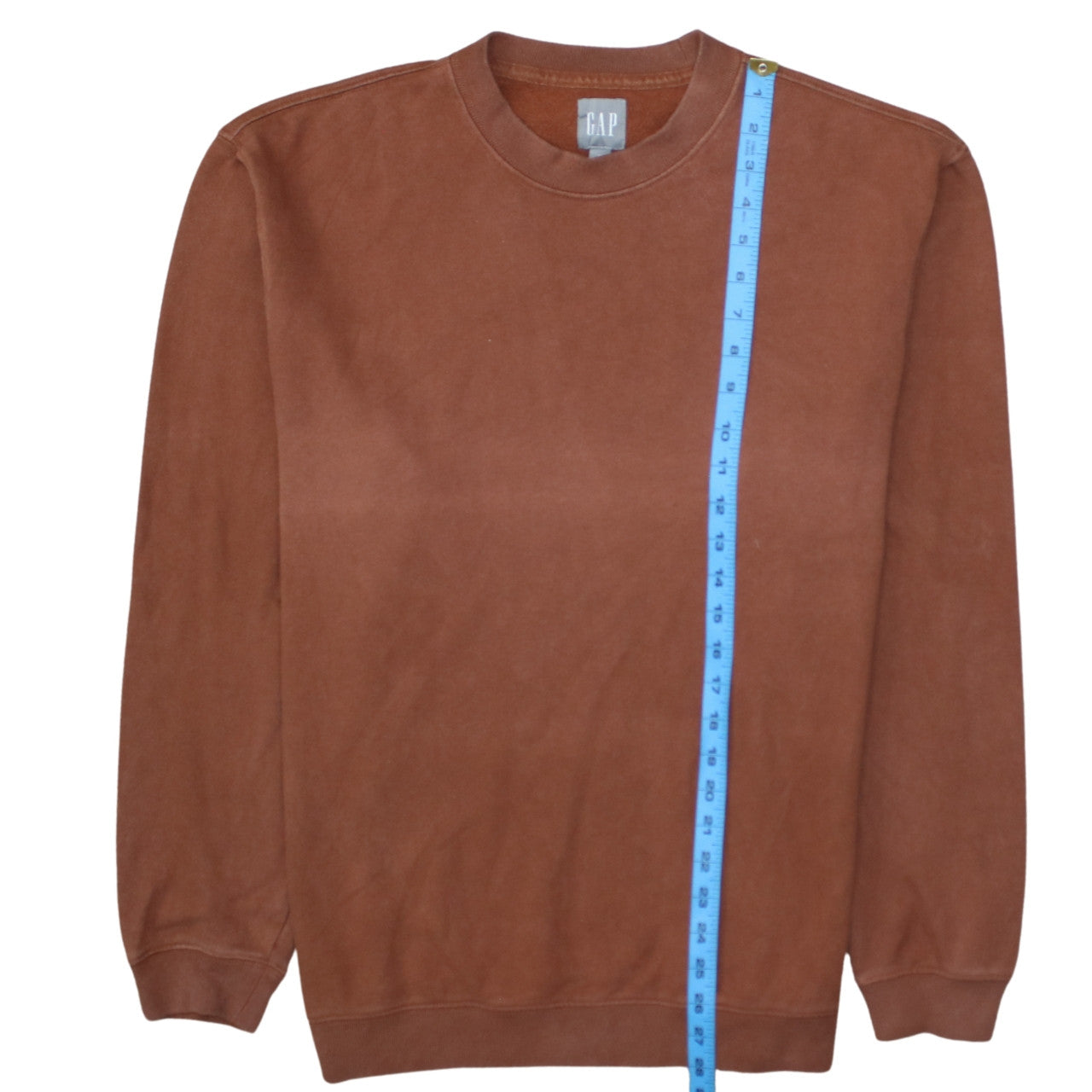 Mens UK Size M Gap Brown Pullover Sweatshirt