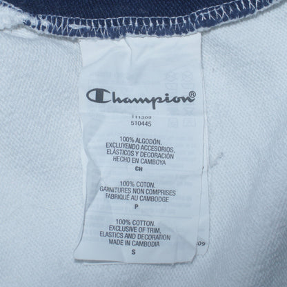 Womens UK Size S Champion White Pullover Sweatshirt