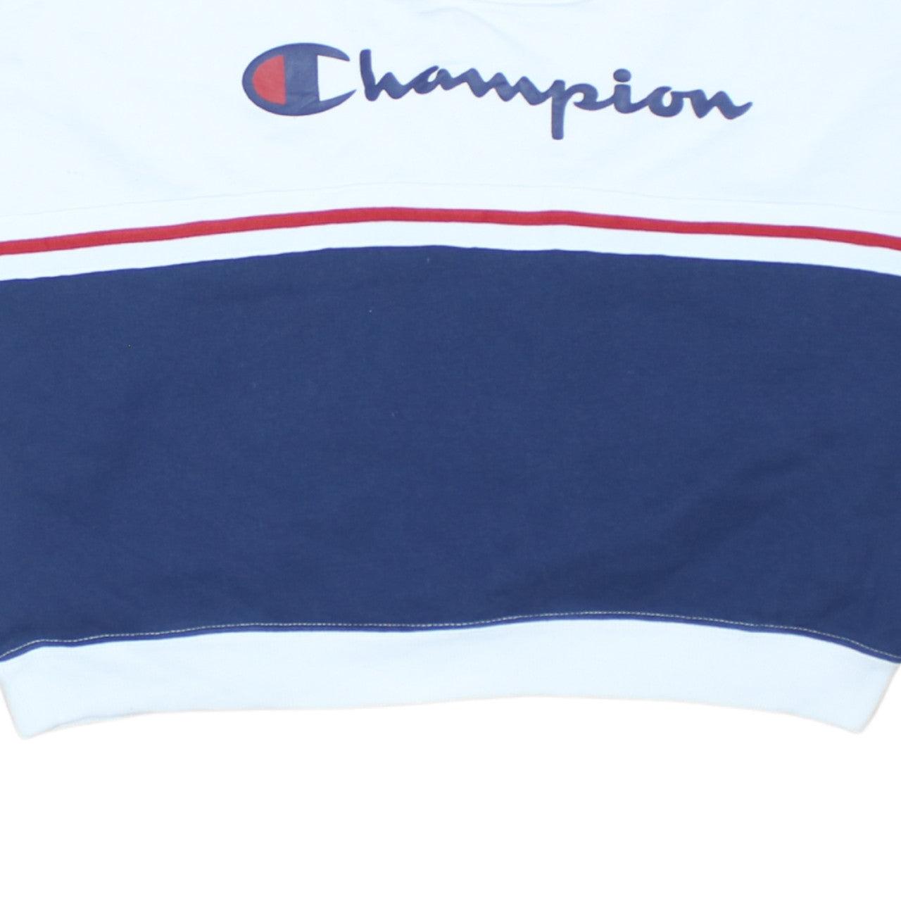 Womens UK Size S Champion White Pullover Sweatshirt