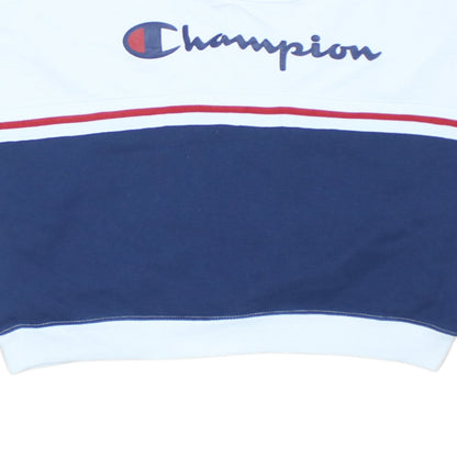 Womens UK Size S Champion White Pullover Sweatshirt